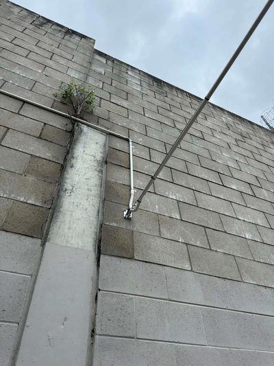 Conduit and cable pathway on a Logan commercial site